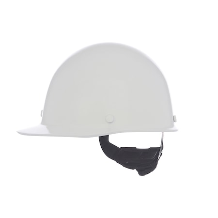 Msa Safety Skullgard Protective Cap, Fas-Trac III Suspension, Type I, Class G, White, Standard 475396