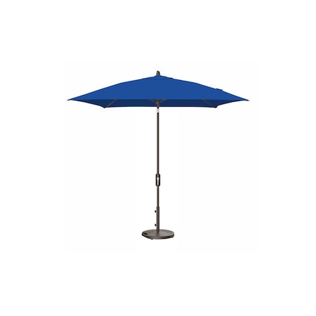 Treasure Garden 7.5 ft Square Patio Umbella, aluminum, fiberglass ribs, outdoor, Pacific Blue UM847SQ-00 5401 Pacific Blue
