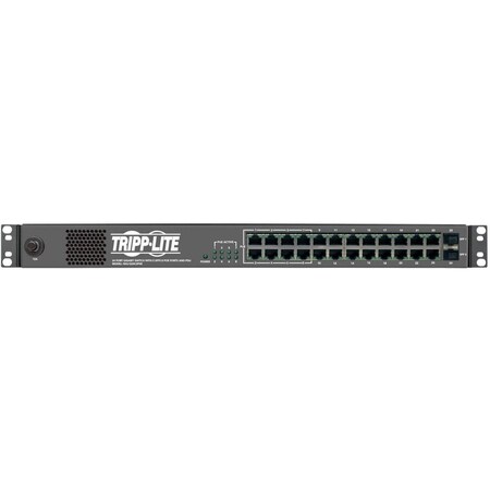 Tripp Lite Port Gigabit Ethernet Switch 12 Outlet PDU 2 SFP 8 POE+ Ports 24 NSU-G24C2P08