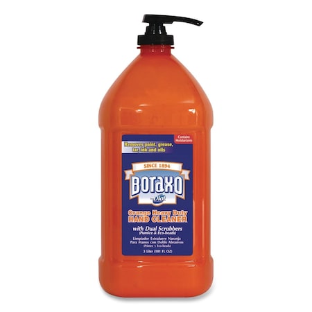 Boraxo Orange Heavy Duty Hand Cleaner, 3 L Pump Bottle 2340006058