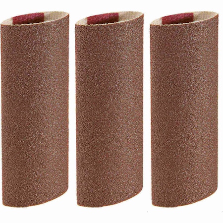 Woodstock 1-1/8" Dia. x 4" Soft Sanding Sleeve A220, 3PK D4627