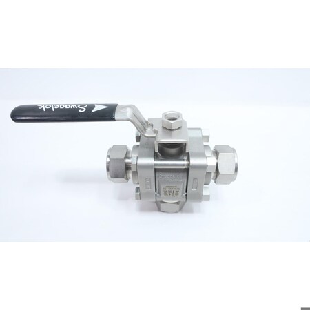 Swagelok Manual Stainless 3-Way Ball Valve 1In SS-65XTS16
