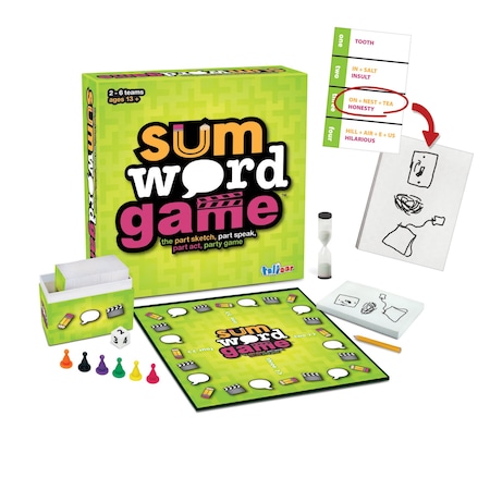 Talicor SUM WORD GAME, Fun & Educational Game for Kids 4220