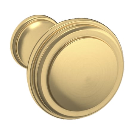 Baldwin Cabinet Knobs Lifetime Satin Brass 4454044