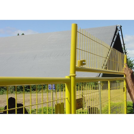 Jewett Cameron Perimeter Patrol Replacement Straight Connector, Yellow RF 21005