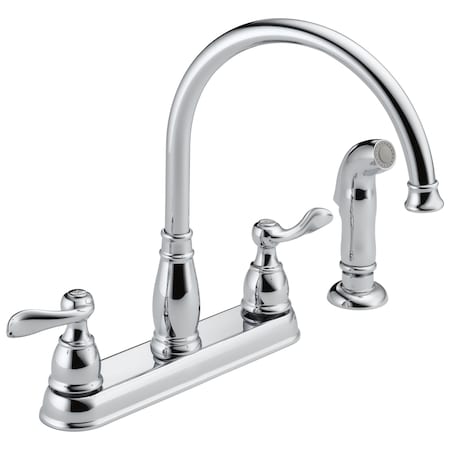 Delta Windemere Two Handle Kitchen Faucet 21996LF