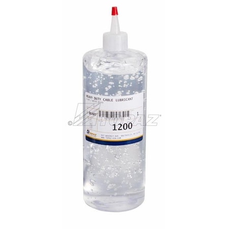Topaz Heavy Duty Cable Lubricant, 1QT Bottle 1200