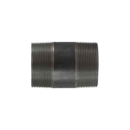 Midland Industries NIPPLE PIPE WLD 3IN MPT 3IN MPT 4IN BK 57203