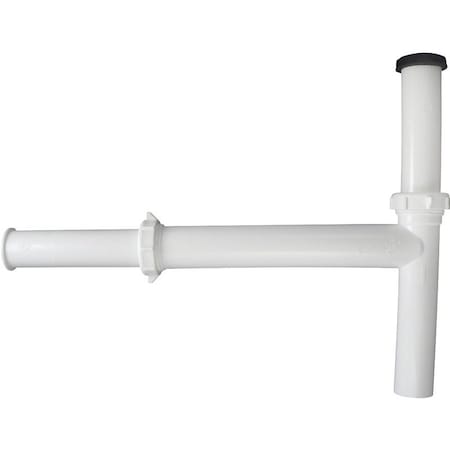 Plumb Pak Disposer Kit, Adjustable, White, For: InSinkErator PP335W