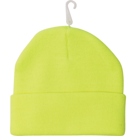 Outdoor Cap Neon Yellow Cuffed Sock Cap KN-400-NEON YELLOW