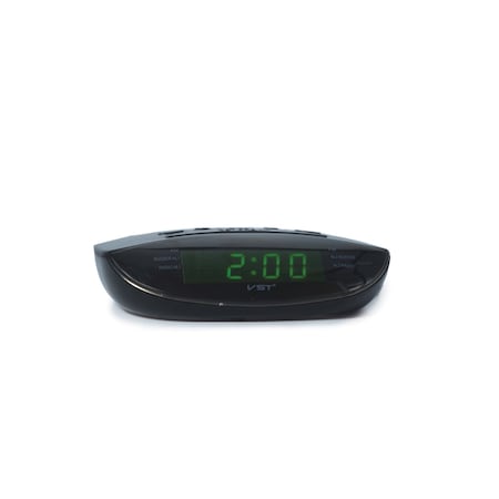 Rdi Clock Radio Black Green LED Each CLK-RAD-908-GRN