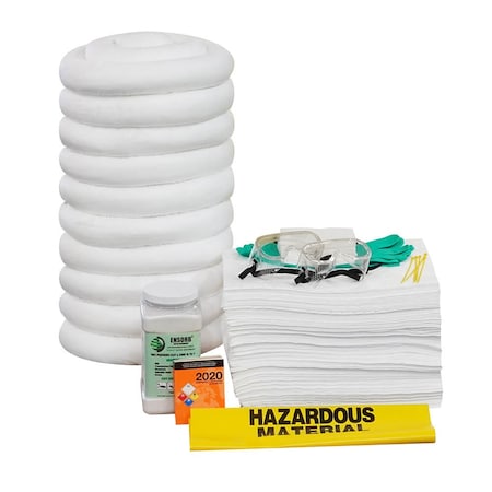 Enpac 95-Gallon Wheeled Poly SpillPack Spill Kit, Refill, Oil Only 1499-RF