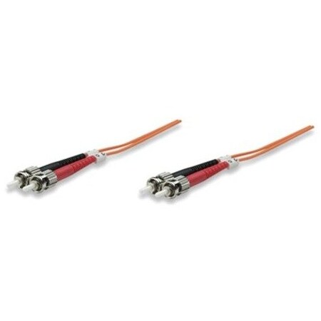 Intellinet Network Solutions 1M 3Ft St/St Multi Mode Fiber Cable 515757
