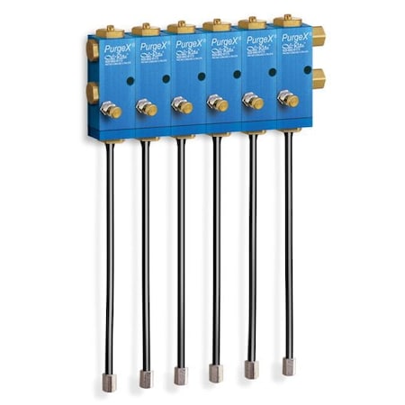 Oil-Rite PurgeX for Oil Dispensing - Ultra-Micro Output Air Operated w/Spray Dispensing w/Strd 8in. Nozzle B3584-306X08