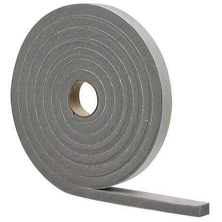 M-D Building Products 0 Foam Tape, 12 in W, 17 ft L, 14 in Thick, PVC, Gray 2279