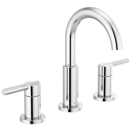 Delta Nicoli Two Handle Widespread Bathroom Faucet In Chrome 35749LF