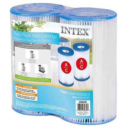Intex FILTER CARTRIDGE A, 2PK 29002E