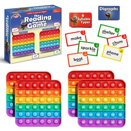 The Fidget Game The Reading Digraphs Game TFGDIG-000-ReadingGame