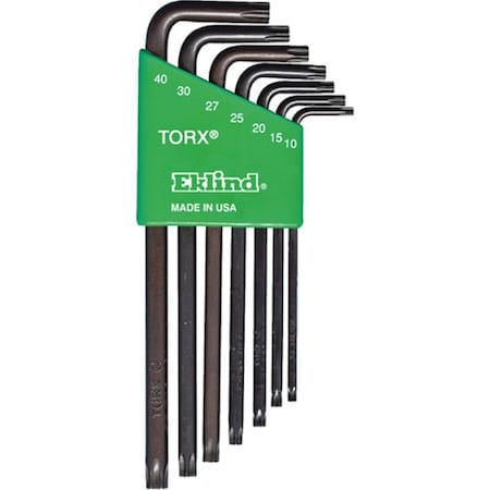 Eklind 7 Piece Torx? L-Shape Torx? Key Set, 10907 10907