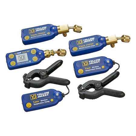 Yellow Jacket Charging and Evacuation Kit, LED 67074