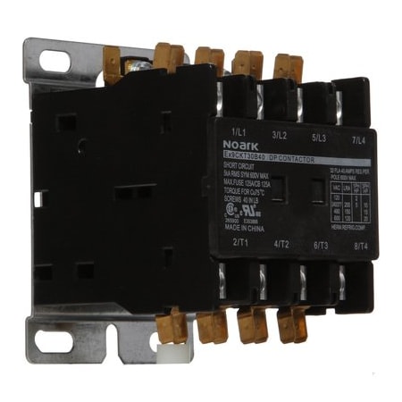 Noark Definite-purpose (DP) contactor - Ex9CKT - 30A - 24Vac (50/60Hz) - 4P (4NO) EX9CKT30A40B7