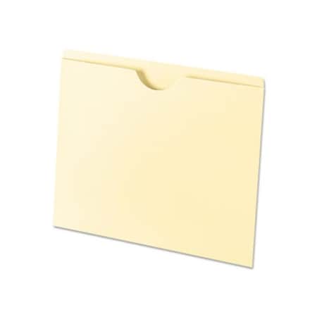 Universal Economical File Jackets, 1-1/2" Expansion, Letter, 11 Point Manila, 50/Box 74300