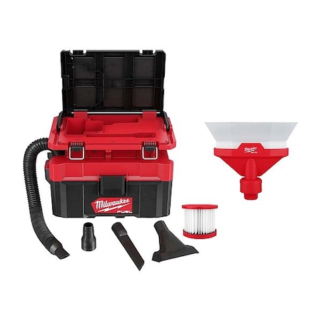 Milwaukee Tool M18 FUEL 2.5Gal Vacuum + Dust Collector 0970-20, 49-90-2022
