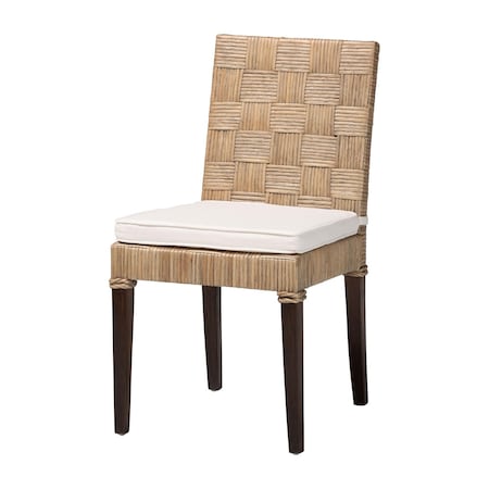 Bali & Pari Fatima Natural Rattan Dining Chair 267-14590-ZORO