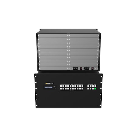 Bzbgear 36x36 Modular Seamless 4K60 Matrix Switcher with Video Wall and Control System Chassis, No Card BG-MC-3636M