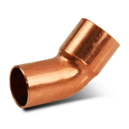 Everflow Copper FTGxC 45 Degree Street Elbow Fitting 3/8'' CCSF0038