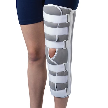 Medline Tricot Foam Knee Immobilizer, 24in, Size M ORT2440024M