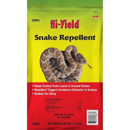 Hi-Yield Animal Repellent Granules For Snakes 3.25 lb 34683