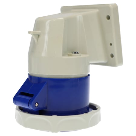 Walther-Werke Pin and Sleeve Receptacle, 20A, 230/3Ã¸Y 120/208, 3 Phase, 3 Pole, Blue, NEMA Not Rated 518509