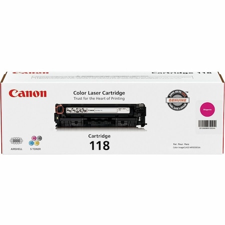 Canon Cartridge, Laser, Black CRTDG118MA
