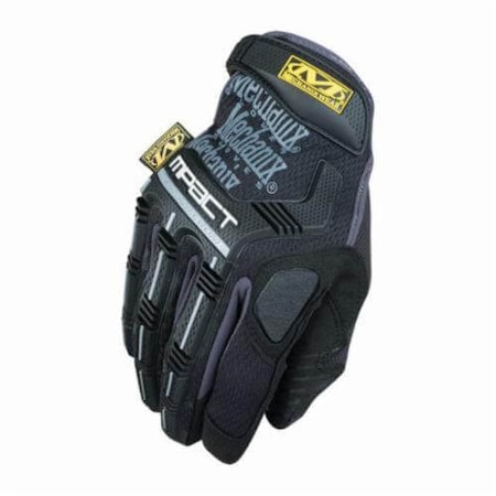 Mechanix Wear Anti-Vibration Gloves, Size 9/M, EVA Foam/TrekDry/TPR, Elastic/Shirred Cuff, Black/Gray MPT-58-009