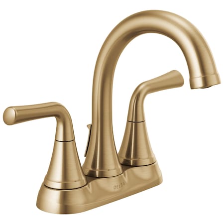 Delta Kayra Two Handle Centerset Bathroom Faucet 2533LF-CZMPU