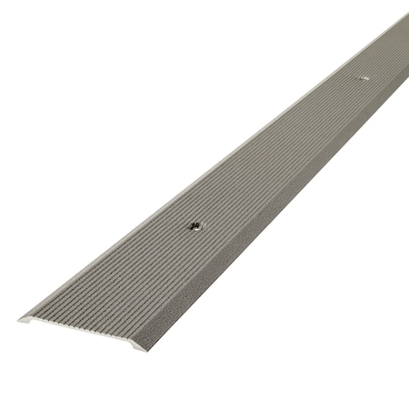 M-D Building Products 2 1/2 In. X 36 In. Warm Gray Aluminum Seam Binder w/ Screws & Anchors 43976