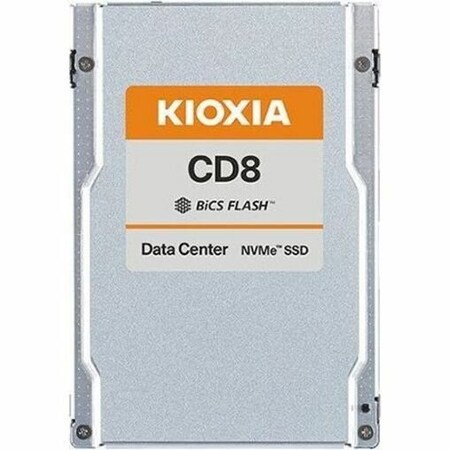 Kioxia America CD8 - PCIE - 1DWPD - 3840GB - SIE - 2.5 KCD8XRUG3T84