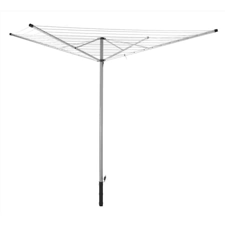 Whitmor 77 in. H X 74.2 in. W X 74.2 in. D Aluminum Clothes Drying Rack 6242-5818