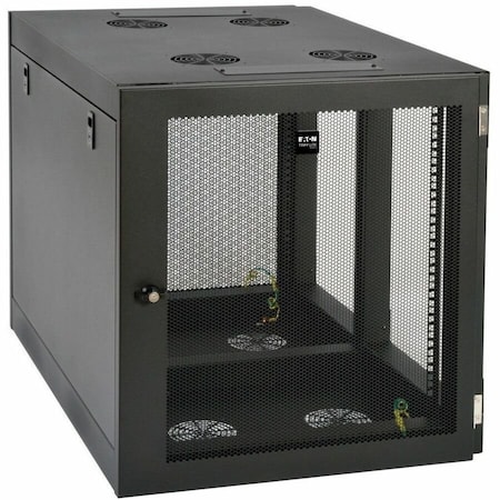 Tripp Lite series SmartRack Heavy-Duty Side-Mount Wall-Mount Rack Enclosure Cabinet SRW12UHD