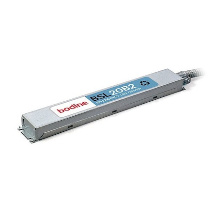 Bodine LED Emergency Driver, Galvanized Stl, 20 W BSL20B2UCK55C1I1