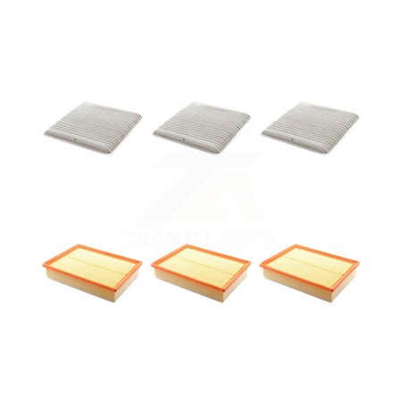 Pur 3x Air + 3x Cabin Filter 6 Total Kit For 2010-2014 Toyota FJ Cruiser KFL-101294