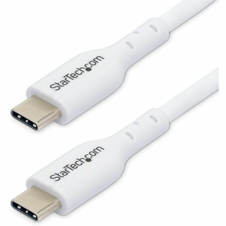 Startech.Com 6FT (1.8M) WHITE USB-C CHARGING CABLE, USB C CABLE, USB 2.0 TYPE-C LAPTOP CHARGE USB2CC6FWHE
