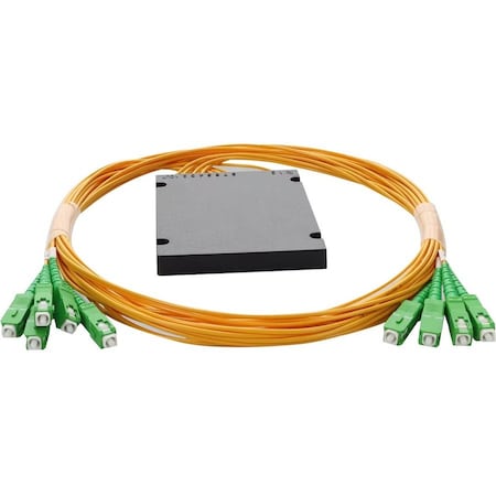 Add-On ASC/8XASC M/M OS2 YELLOW SPLITTER CBL ADD-1-5MFS1X8SP9ASC