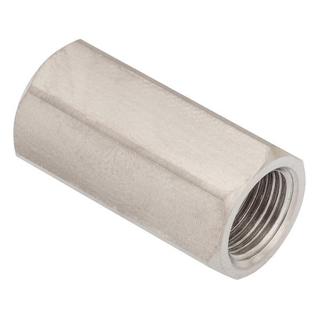 Zoro Select Female-Female Hex Adapter NUT72051FX38C