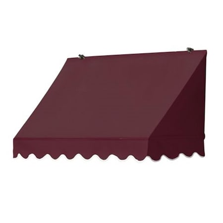Idmworldwide IDM Worldwide Sunsational Products Replacement Cover for Traditional Window Awning - Ebony, 4 ft. 3020809