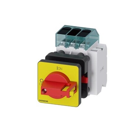 Siemens Load disconnector 3LD3 Iu 25 A Main switch 3-pole Rated operating capacity 3LD3150-1TK13