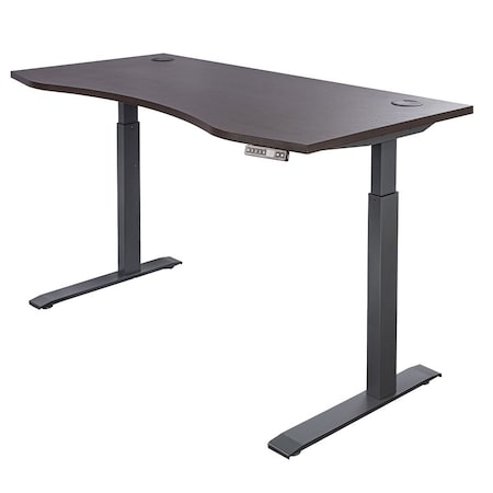 Motionwise Electric Sit-Stand Desk, 30 in D X 60 in W X SDD60A