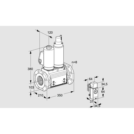 Honeywell VCS8T100A05NLQSLB/PPPP/3-P4 KS88205378