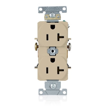 Leviton Duplex Receptacle/Oultet, 20 Amp 5342-I
